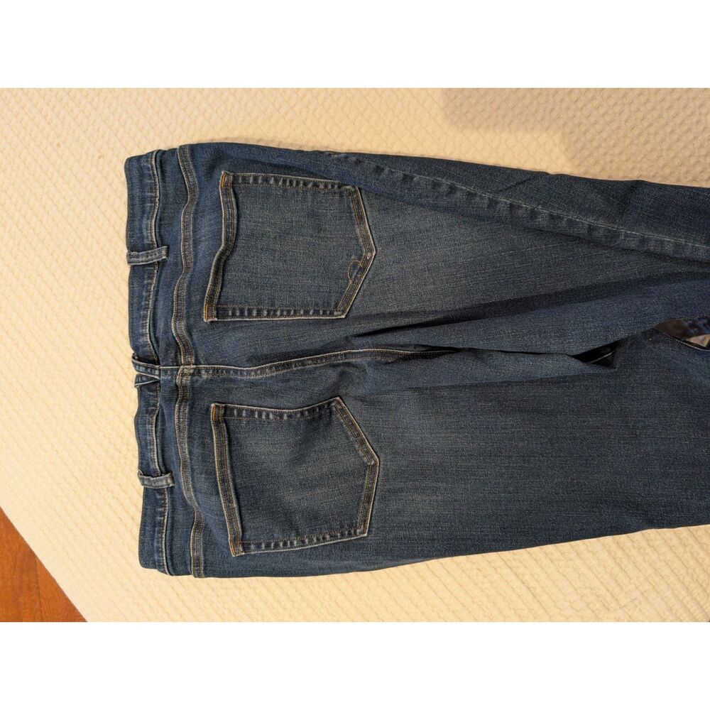 Duluth Trading Co. Women’s Jeans 14 Short • Stretch Denim • Straight Leg - Picture 4 of 5